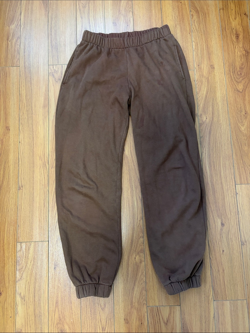 Brandy Melville Low Waist Brown Sweatpants